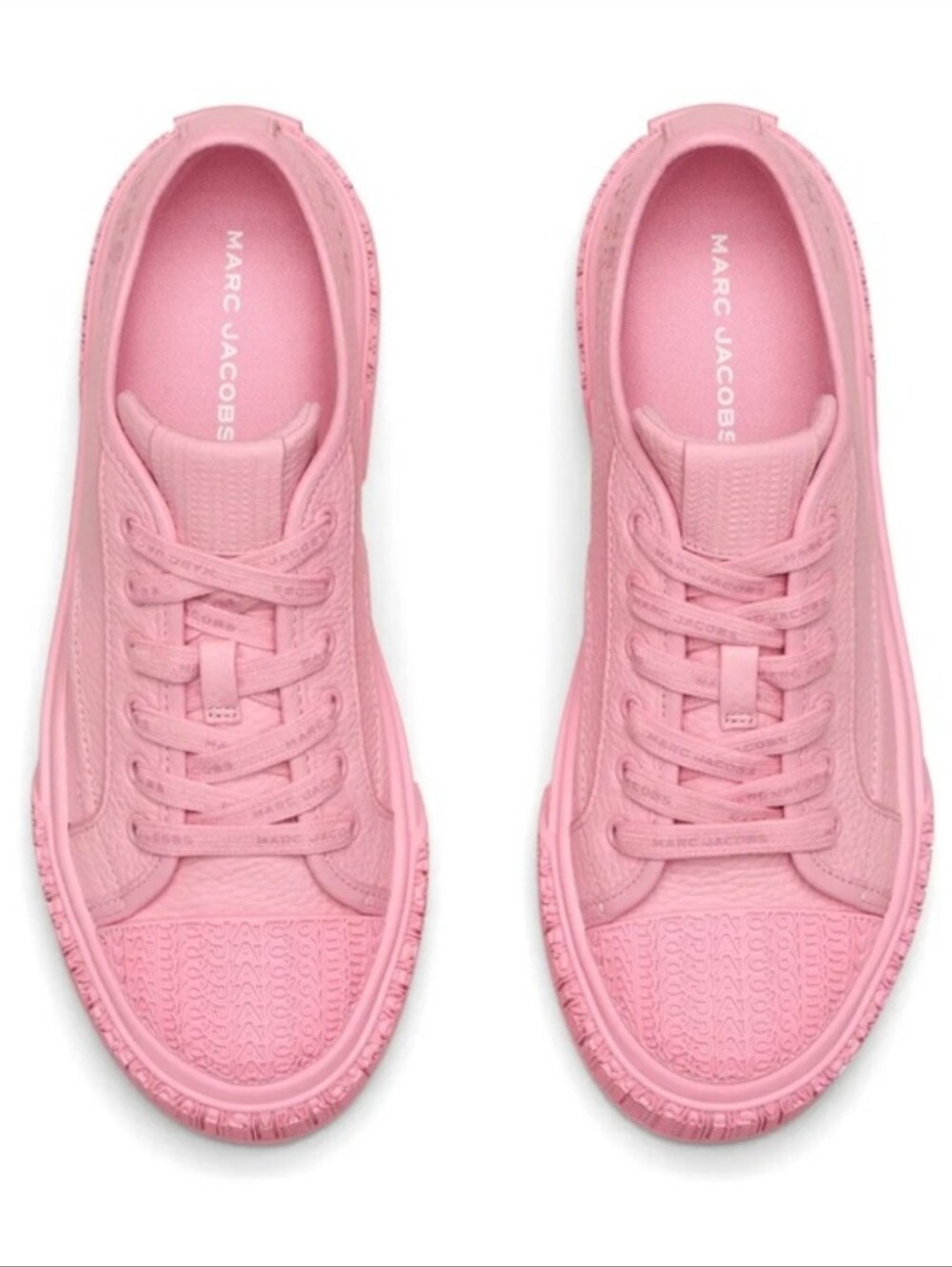 NWOT Marc Jacobs Leather Sneaker in Ribbon Pink Size US 9 EU 39